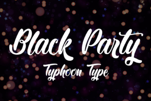 Black Party: A Stylish Font for Creative Expression