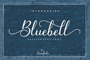 Bluebell: A Modern, Fresh Calligraphy Font for Every Creative Project