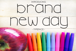 Brand New Day: A Handwritten Sans Serif for Relaxed Design