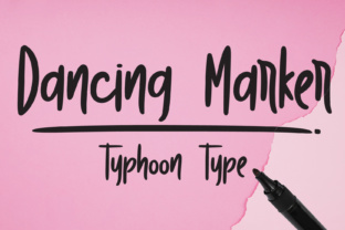 Dancing Marker: A Handwritten Font for Strategic Communication