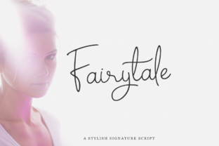 Discover the Magic of Fairytale: A Handmade Calligraphy Font for Modern Creativity