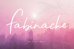 Fabinache: A Handwritten Script with Elegance