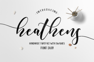 Heathens Script: A Modern Calligraphy That Brings Text to Life