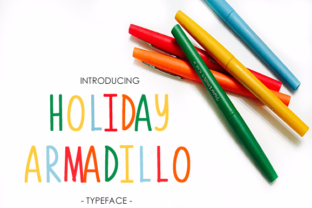 Holiday Armadillo: A Clean, Versatile Sans Serif for Every Project