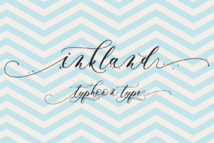 Inkland: A Stylish Handwritten Script Font for Creative Projects