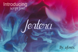 Jentera: A Handwritten Font for Creative Expression