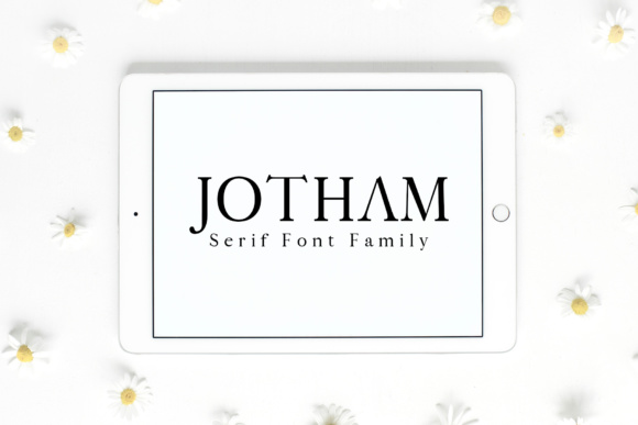 Jotham: A Versatile Serif Typeface for Modern Design