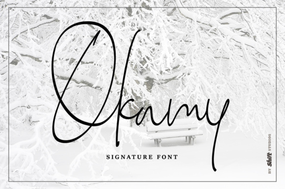 Okamy: A Signature Font for Relaxed, Stylish Designs