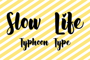 Slow Life Font: A Beautiful Handwritten Style
