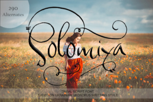 Solomiya: A Strategic Choice for Elegant, Handwritten Design