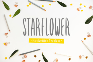 Starflower: A Handwritten Font for Creative Expression