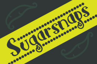 Sugarsnaps: A Playful Font for Creative Projects