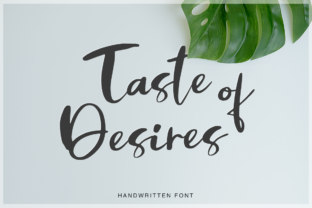 Taste of Desires: Elegant Handmade Calligraphy
